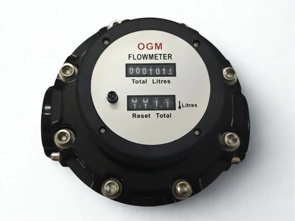 Mechanical Oval Gear Flow Meter for High Viscosity Oils