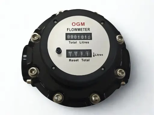 Mechanical Oval Gear Flow Meter 2"
