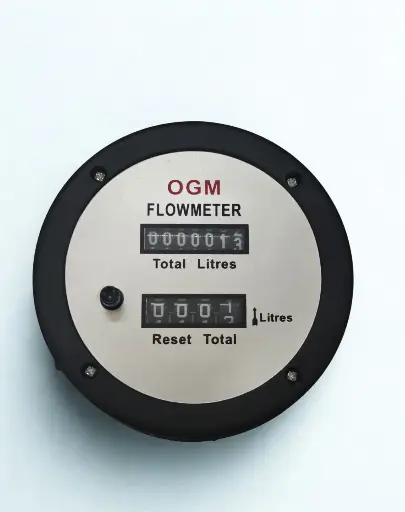 Mechaical Oval Gear Flow Meter 1"